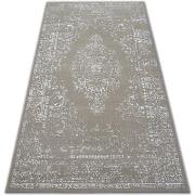 Tapis Rugsx Tapis SENSE Micro 81261 Vintage beige/blanc 80x150 cm