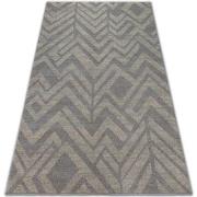 Tapis Rugsx Tapis SOFT 8028 ETNO CHEVRON marron / 140x190 cm