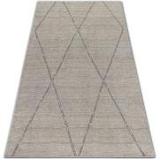 Tapis Rugsx Tapis SOFT 8033 LOSANGES ETNO crème / 80x150 cm