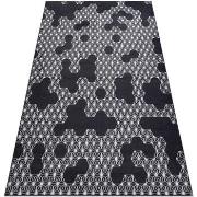 Tapis Rugsx Tapis HEOS 78547 anthracite / crème HEXAGONE, 120x170 cm