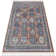 Tapis Rugsx Tapis moderne BELLE BG60A marron foncé et 140x190 cm