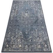 Tapis Rugsx Tapis NAIN Rosette vintage 7599/50911 bleu foncé 240x340 c...