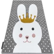 Tapis Rugsx Tapis PETIT BUNNY PETIT LAPIN gris 120x170 cm