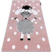 Tapis Rugsx Tapis PETIT DOLLY mouton rose 140x190 cm