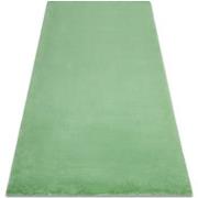 Tapis Rugsx Tapis BUNNY vert IMITATION DE FOURRURE DE 140x190 cm