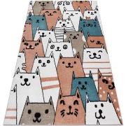 Tapis Rugsx Tapis FUN Gatti pour enfants, chats animaux 240x330 cm