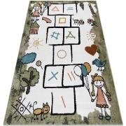 Tapis Rugsx Tapis FUN Hop pour enfants, la marelle, 140x190 cm