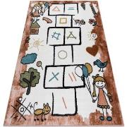 Tapis Rugsx Tapis FUN Hop pour enfants, la marelle, 200x290 cm