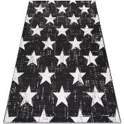 Tapis Rugsx Tapis EN CORDE SIZAL FLAT 48648/690 ÉTOILES 200x290 cm