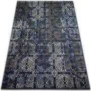 Tapis Rugsx Tapis DROP JASMINE 453 Bleu foncé 200x290 cm