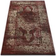 Tapis Rugsx Tapis DROP JASMINE 456 Rouillé/Beige foncé 160x220 cm