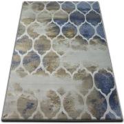 Tapis Rugsx Tapis DROP JASMINE 761 Beige foncé bleu 200x290 cm