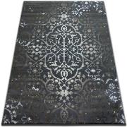 Tapis Rugsx Tapis VOGUE 584 Gris foncé 133x190 cm