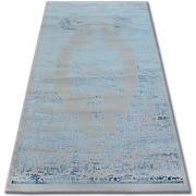 Tapis Rugsx Tapis ACRYLIQUE MANYAS 0917 gris/Bleu 80x150 cm