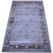 Tapis Rugsx Tapis heat-set Jasmin 8628 bleu 160x220 cm