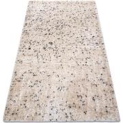 Tapis Rugsx Tapis FLUFFY 2372 shaggy sel et poivre 180x270 cm