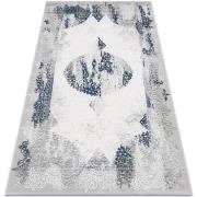 Tapis Rugsx Tapis ACRYLIQUE VALS 5040 ornement vintage bleu 80x100 cm