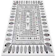 Tapis Rugsx Tapis FUN Teepee pour enfants, indien, cadre 80x150 cm