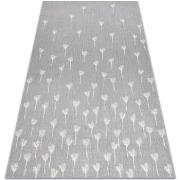 Tapis Rugsx Tapis EN CORDE SIZAL FLAT 48779/637 Fleurettes 160x230 cm