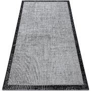 Tapis Rugsx TAPIS EN CORDE SIZAL FLOORLUX 20401 Cadre 200x290 cm