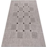 Tapis Rugsx TAPIS EN CORDE SIZAL FLOORLUX 20079 Carrés 120x170 cm