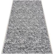 Tapis Rugsx Tapis COLOR 47373960 SISAL labyrinthe gris / 60x110 cm