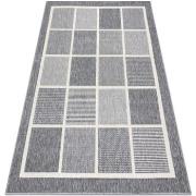 Tapis Rugsx Tapis SPRING 20426332 carrés cadre à cordes, 120x170 cm