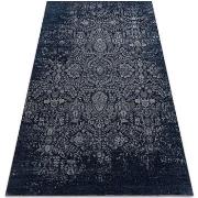 Tapis Rugsx Tapis Laine JADE 45008/500 Ornement bleu foncé 160x230 cm