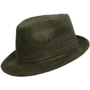 Chapeau Chapeau-Tendance Chapeau trilby aspect daim T55