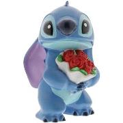 Statuettes et figurines Enesco Statuette de collection Stitch Fleurs