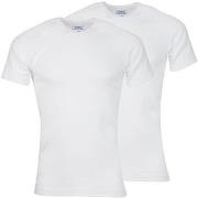 T-shirt Athena Lot de 2 tee-shirts col V homme Coton Bio