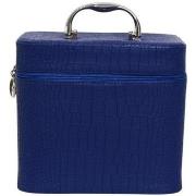 Vanity Chapeau-Tendance Petit vanity case aspect croco