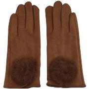 Gants Chapeau-Tendance Gants pompons LUIGIA