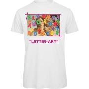 T-shirt Openspace Letter Art