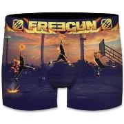 Boxers Freegun Boxer Homme BAS Orange PREMIUM