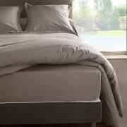 Draps housse Vent Du Sud Drap housse Cendre en percale de coton 80 fil...