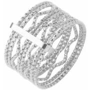 Bijoux Orusbijoux Bague Argent Anneaux Ondulés