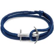 Bracelets Anchor &amp; Crew Bracelet Ancre Admiral Argenté Et Corde