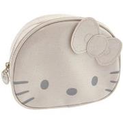 Trousse Camomilla Trousse cosmétique Hello Kitty Blanc pailletée