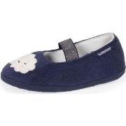 Chaussons enfant Isotoner Chaussons ballerines Enfant Marine