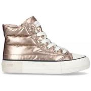 Baskets enfant Tommy Hilfiger HIGH TOP LACE-UP SNEAKER TAUPE/ROSE