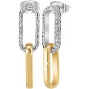 Boucles oreilles Sc Crystal B4009-ARGENT