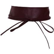 Ceinture Chapeau-Tendance Ceinture large en cuir CESIRA