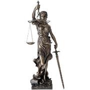 Statuettes et figurines Parastone Grande statue Justitia Thémis de cou...