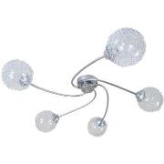 Lustres, suspensions et plafonniers Tosel Lustre multi bras métal alum...