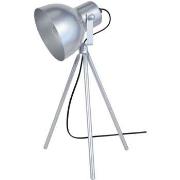 Lampes de bureau Tosel Lampe de chevet trépied métal aluminium