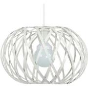 Lustres, suspensions et plafonniers Tosel Suspension globe métal blanc