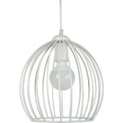 Lustres, suspensions et plafonniers Tosel Suspension globe métal blanc