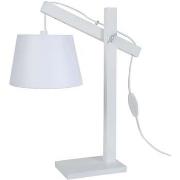 Lampes de bureau Tosel Lampe de bureau articulé bois blanc