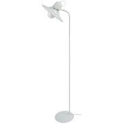 Lampadaires Tosel lampadaire liseuse articulé métal blanc